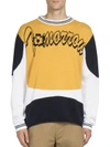 STELLA MCCARTNEY Pique Knit Colorblock Sweater