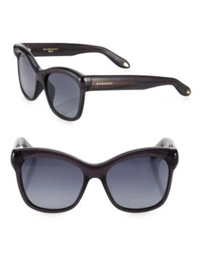 Givenchy 55mm Oversized Square Sunglasses In Grey