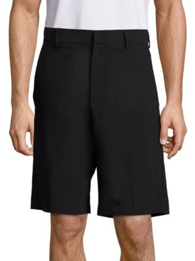 Mcq By Alexander Mcqueen Solid Pull-on Shorts In Black