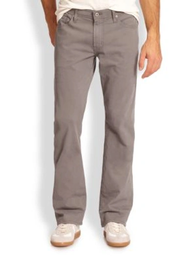 Shop Ag Protege Relaxed Fit Jeans In Stone-grey