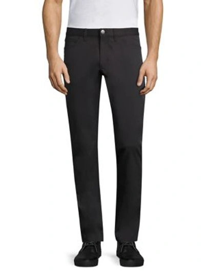 Shop Theory Men's Haydin Five-pocket Pants In Deep Raven