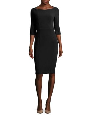 black halo marissa sheath dress