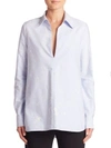 ALEXANDER WANG A-Line Cotton Tunic Shirt