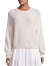 VINCE Dropped Shoulder Knitted Pullover
