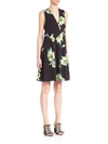 PROENZA SCHOULER Asymmetrical Printed Silk Dress