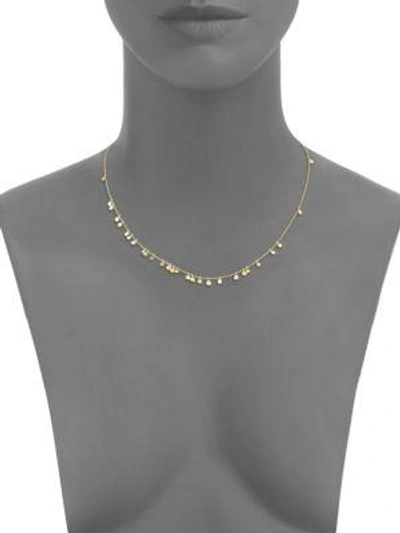 Shop Sia Taylor Dots 18k Yellow Gold Necklace