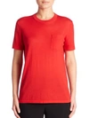 ALEXANDER WANG Merino Wool & Silk Tee