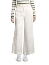 THEORY Nadeema Flared Linen Pants