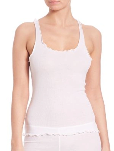 Araks Kinee Cotton Tank Top In White