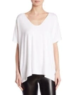 Hatch Everyday Perfect V-neck Top In White