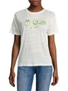 BANNER DAY Embroidered Tequila Linen Tee