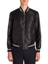 ALEXANDER MCQUEEN Raglan Sleeve Leather Jacket
