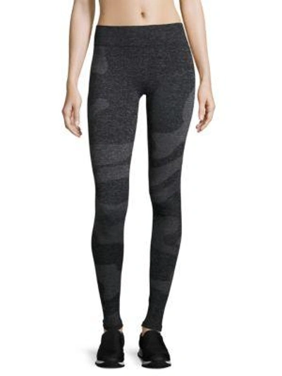 Hpe Cross X Seamless Camo Leggings In Dark Grey