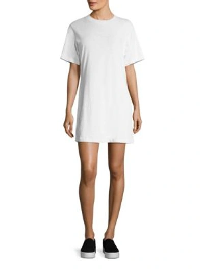 Cotton Citizen Tokyo Tee Mini Dress In Bone