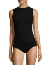 CUSHNIE ET OCHS Rocky Ribbed Bodysuit