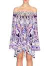 CAMILLA Chinese Whispers Still Life Silk A-Line Dress