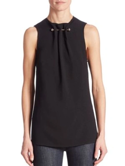 Shop Proenza Schouler Sleeveless Barbell Top In Black