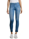 AG Farrah High-Rise Released Hem Ankle Skinny Jeans