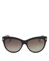 TOM FORD LILY POLARIZED SUNGLASSES, 56MM,FT0430W5605D