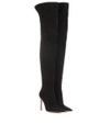 GIANVITO ROSSI SUEDE OVER-THE-KNEE BOOTS,P00266529-10