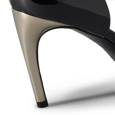 Shop Roger Vivier Dorsay Sexy Choc Chips Pumps In Patent Leather In Black