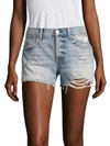 AMO Tomboy Distressed Cut Off Shorts