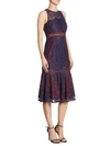 JONATHAN SIMKHAI Lace Trumpet Dress