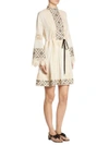 TORY BURCH Alma Lace Accented Dress