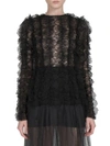 GIVENCHY Ruffled Lace Blouse