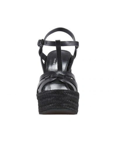 Shop Saint Laurent Wedge Shoes Shoes Women  In Black