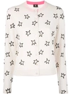 PS BY PAUL SMITH star patterned cardigan,HANDWASH