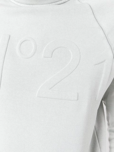 Shop N°21 Nº21 Logo Sweatshirt - Grey