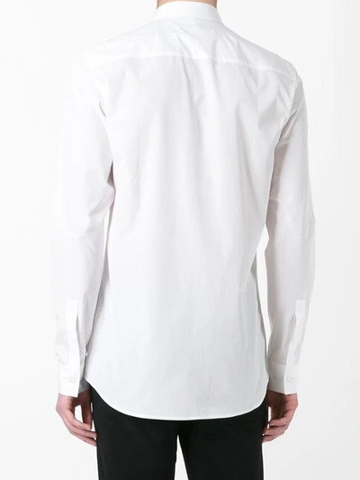 Shop Givenchy Collar Tip Shirt