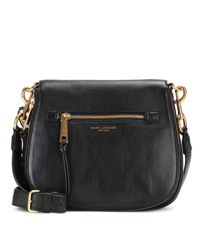 Marc Jacobs Recruit Small Nomad Leather Shoulder Bag In Black