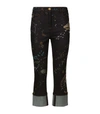 VALENTINO Astro Couture Embroidered Jeans