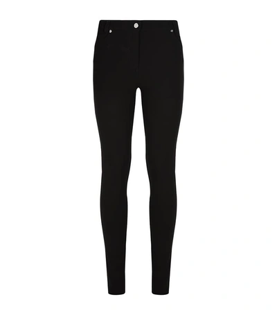 Shop Givenchy Crepe Stretch Skinny Jeans In Black