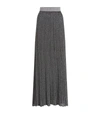 MISSONI Pleated Glitter Maxi Skirt