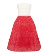 MONIQUE LHUILLIER Embellished Tulle Bandeau Dress