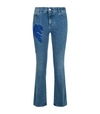STELLA MCCARTNEY Palm Tree Embroidered Flared Jeans
