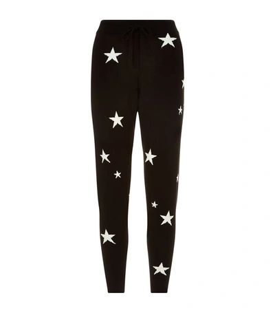 Shop Chinti & Parker Star Cashmere Joggers In Black