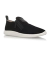 GIUSEPPE ZANOTTI Suede Zip Runner Trainers