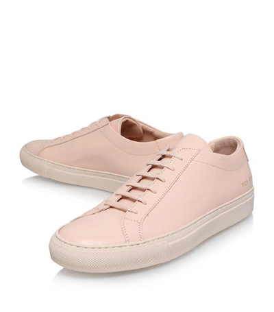 Shop Common Projects Original Achilles Low-top Sneakers In Nude
