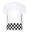 DSQUARED2 Checkered Side Zip T-Shirt