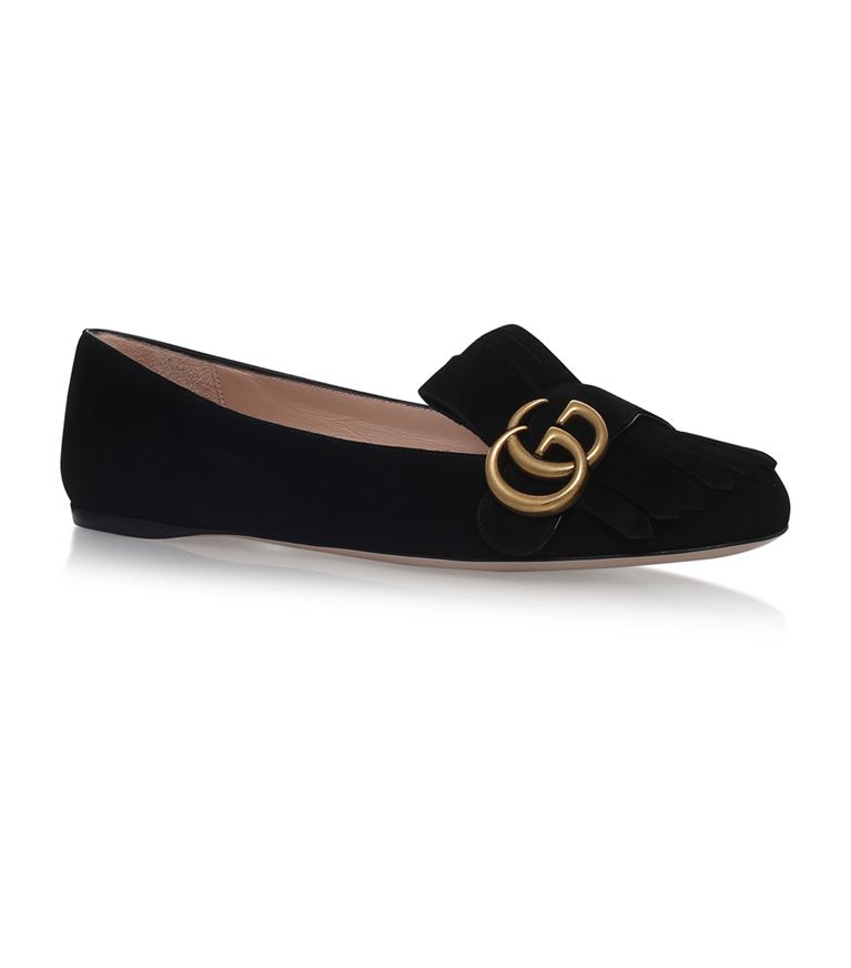 gucci marmont ballet flats