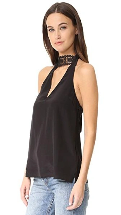Shop Cami Nyc The Stacie Top In Black