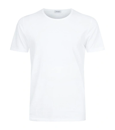 Shop Zimmerli Textural T-shirt In White