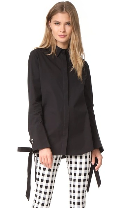 C/meo Collective Objection Long Sleeve Shirt In Black