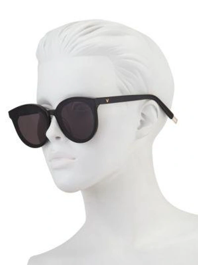 Shop Gentle Monster Black Peter 64mm Round Sunglasses
