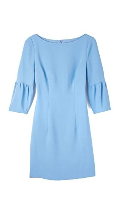 Shop Black Halo Mooreland Mini Dress In Twinkle Blue
