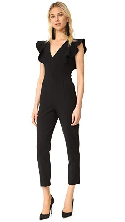 Shop Black Halo Deklyn Jumpsuit In Black